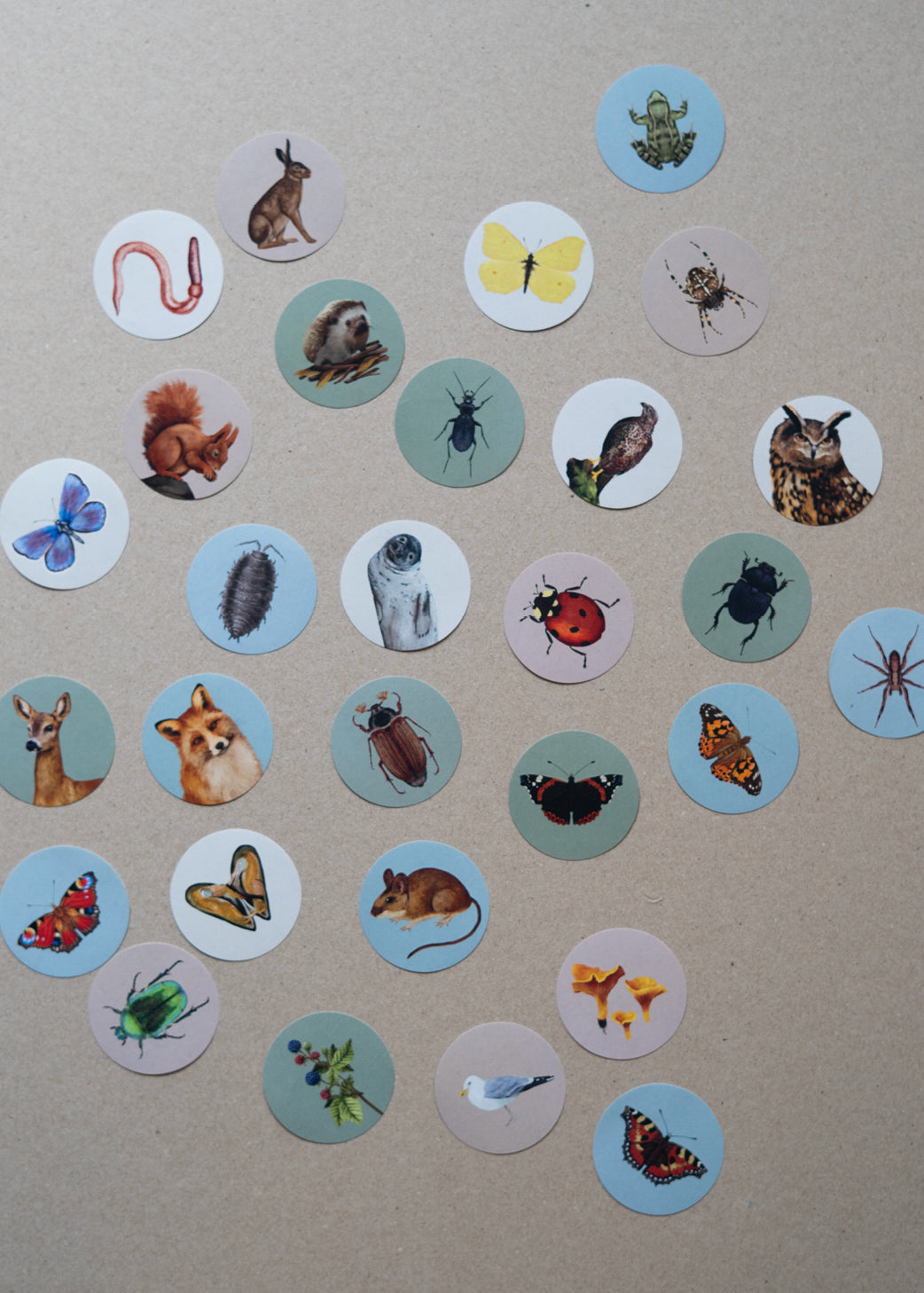Klistermærker — 30stk
