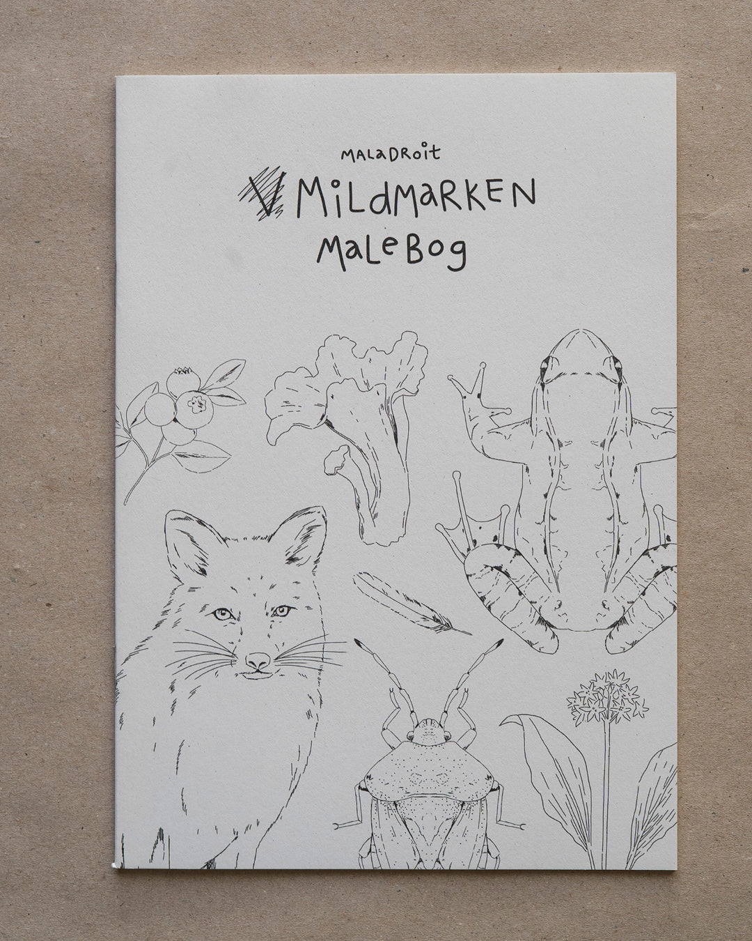 Malebog, Mildmarken — Lagersalg
