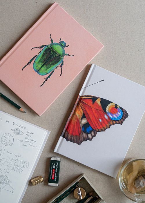 Pakke med to notesbøger